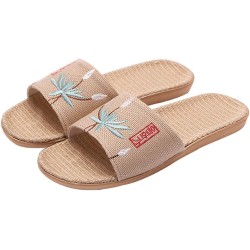 Flax Slippers Unisex Linen Beach Shoes