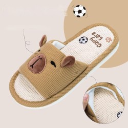 Capybara Slippers for Women Men Fluffy Animal Slippers