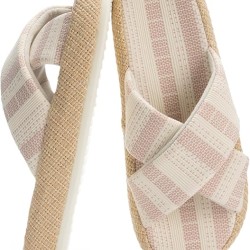Womens Slippers Memory Foam Slippers for Women Open Toe Comfy House Slipper