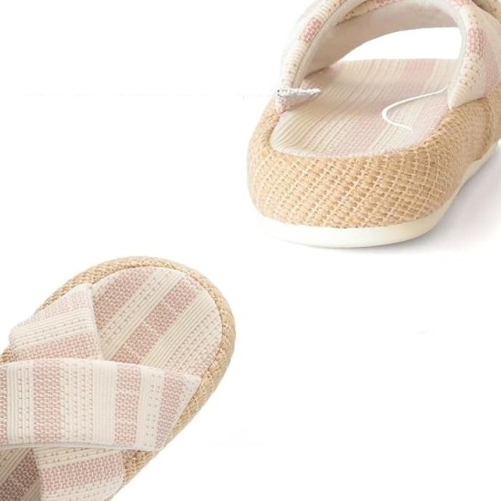 Womens Slippers Memory Foam Slippers for Women Open Toe Comfy House Slipper