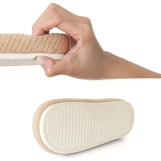 Womens Slippers Memory Foam Slippers for Women Open Toe Comfy House Slipper