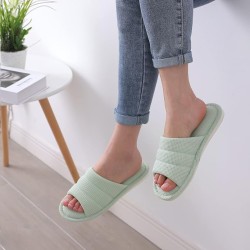 House Slippers for Women Men Waffle Indoor Slippers