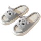 Cat Slippers for Women Fuzzy Plush Kitty House Shoes