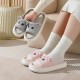 Cat Slippers for Women Fuzzy Plush Kitty House Shoes