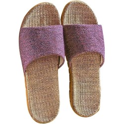 Star-Wind Flax Slippers Unisex Linen Beach Shoes