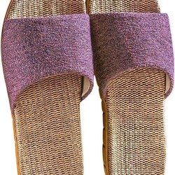 Star-Wind Flax Slippers Unisex Linen Beach Shoes
