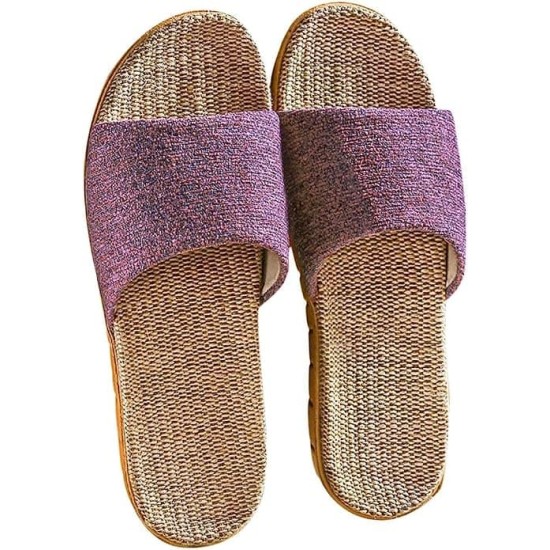 Star-Wind Flax Slippers Unisex Linen Beach Shoes