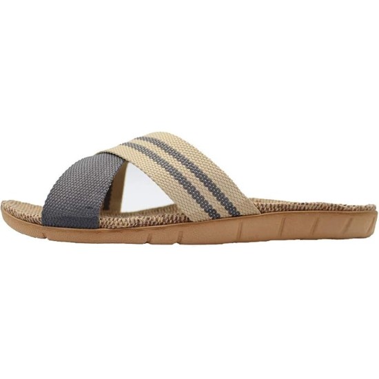 Linen Beach Shoes Skidproof Indoor Slippers