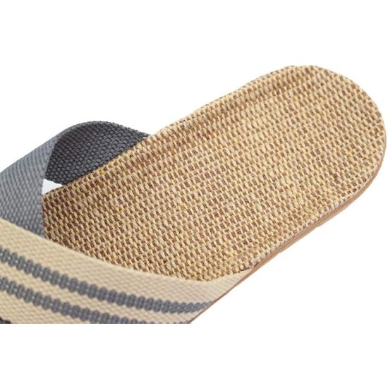 Linen Beach Shoes Skidproof Indoor Slippers