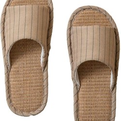 Men Women Open Toe House Slippers
