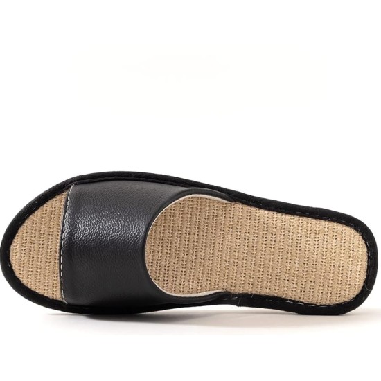 Linen Insole Non Slip Breathable Flexible Indoor Home Shoes