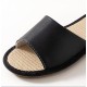 Linen Insole Non Slip Breathable Flexible Indoor Home Shoes