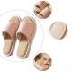 Women and Men Linen House Slippers Indoor