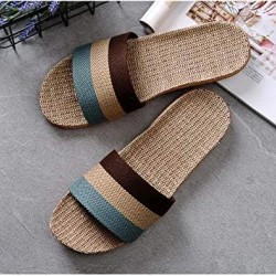 Unisex Linen Skidproof Indoor Slippers