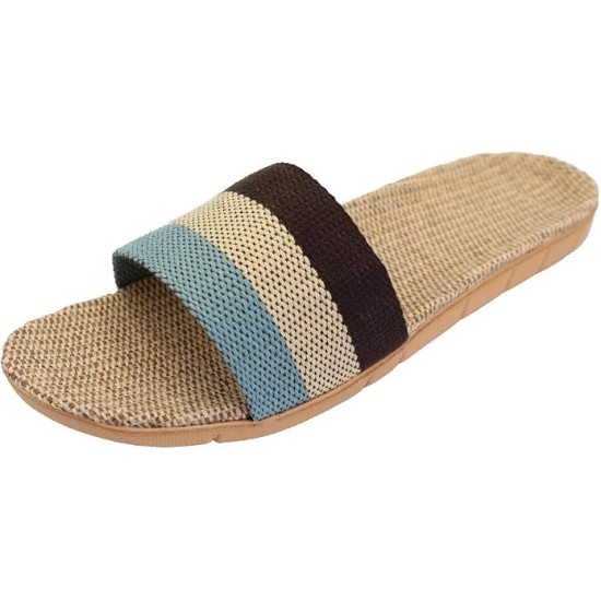 Unisex Linen Skidproof Indoor Slippers