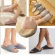 Womens House Slippers Open Toe Tatami Straw Men's Indoor Shoes