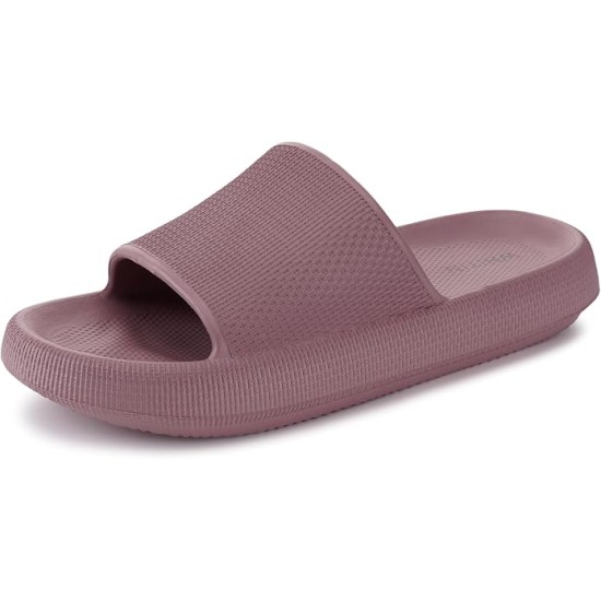 Women's Slides with Cushioned Thick Sole Slippers for Home