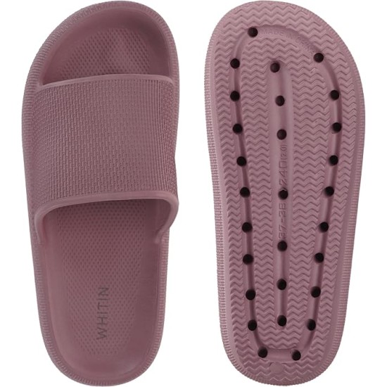 Women's Slides with Cushioned Thick Sole Slippers for Home
