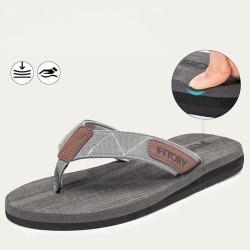 Men's Flip-Flops Thongs Sandals Comfort Slippers for Beach