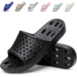 Shower Shoes For Men Women Quick Dry Shower Slippers for Bathroom