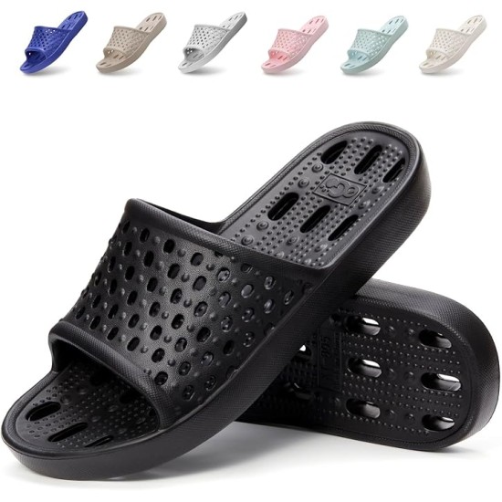 Shower Shoes For Men Women Quick Dry Shower Slippers for Bathroom