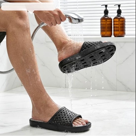 Shower Shoes For Men Women Quick Dry Shower Slippers for Bathroom