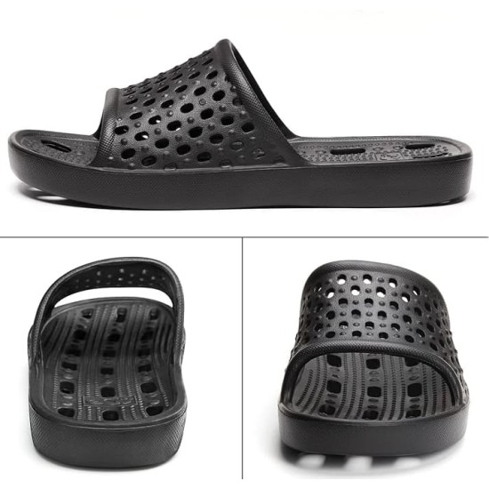 Shower Shoes For Men Women Quick Dry Shower Slippers for Bathroom