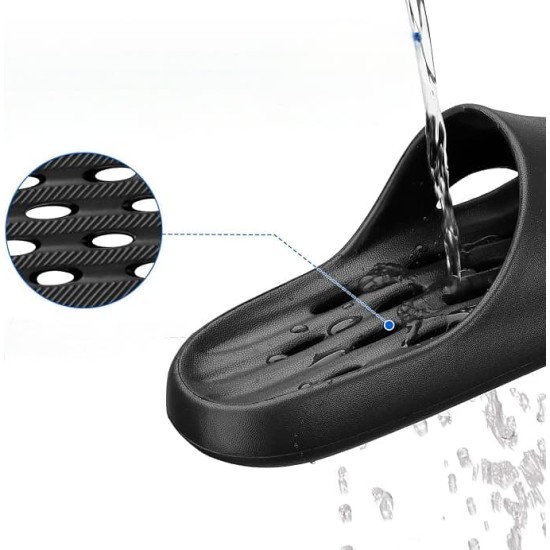 Shower Shoes for Men and Women Non-Slip Sandals Bathroom Slippers