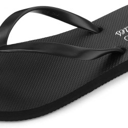 Slim Basic Flip Flops for Women with Comfortable Yoga Mat
