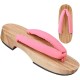 Wooden Clogs Adult Women Anime Cosplay Shoes Geta Slippers AA