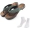 Wooden Clogs with Tabi Socks Japanese Geta Sandals