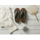 Wooden Clogs with Tabi Socks Japanese Geta Sandals