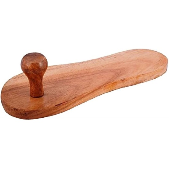 Traditional Khadau Wooden Sandals Charan Paduka