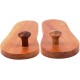 Traditional Khadau Wooden Sandals Charan Paduka