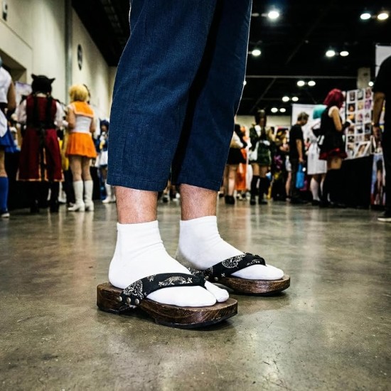 Japanese Geta Sandals Traditional Kimono Slippers