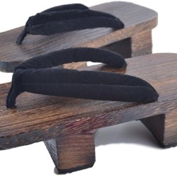 Japanese Traditional Shoes Geta Wooden Clogs Sandals