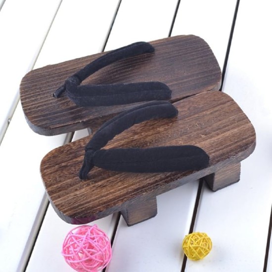 Japanese Traditional Shoes Geta Wooden Clogs Sandals