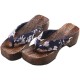 Japanese Traditional Sandals Geta Wooden Clogs 