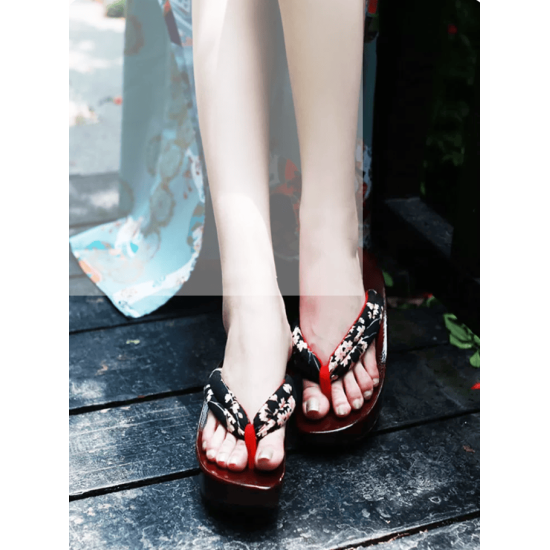 Wooden Clogs Thick-Soled Sandals Flip-Flops