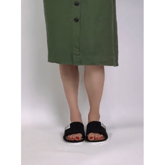 Japanese Bamboo House Slippers for Women and Men Indoor