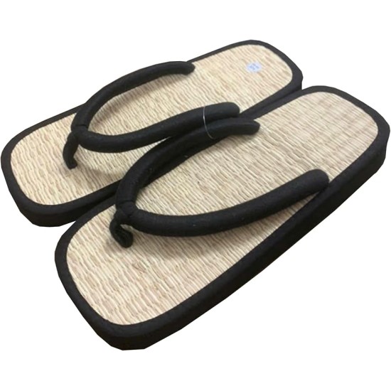 Bamboo Japanenes High Sole Traditional Shoes for Men Women