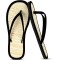 Women's Bamboo Flip Flop Non Slip Lightweight Indoor Beach Sandals