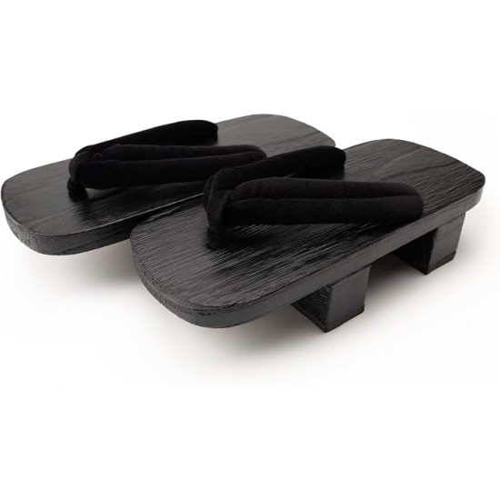 Japanese Shoes Geta Wooden Clogs with Tabi Socks