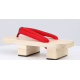 Japanese Shoes Geta Wooden Clogs with Tabi Socks
