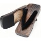 Japanese Shoes Geta for Men Square Wooden Clogs