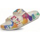 Pillow Slippers - Double Buckle Adjustable Slides - EVA Flat Sandals
