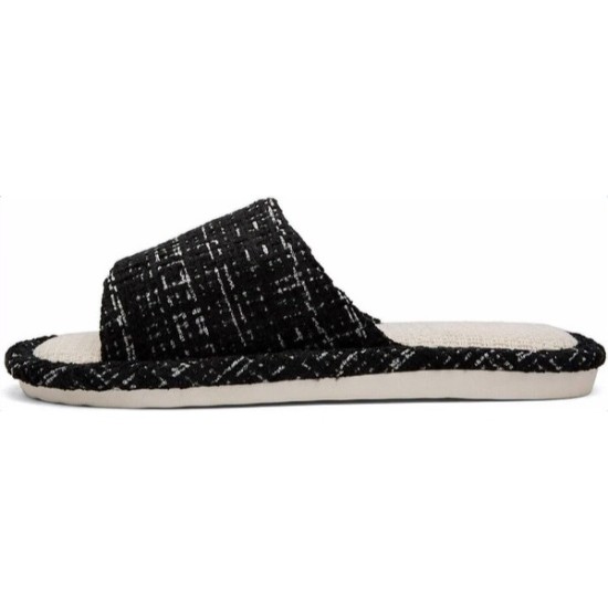 House Slippers Indoor Cotton Flax Slippers, Women's and Men's Casual Soft Non-slip Open Toed Mute Slippers
