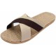 Fashion Unisex Linen Summer Beach Shoes Skidproof Indoor Slippers